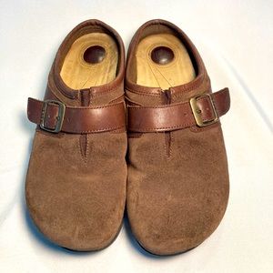 Women’s Bass Mules 6.5 shoes slip-on brown clogs